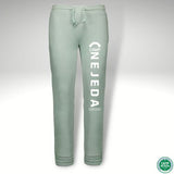 Sweatpants - Angel Fleece - Light Green/Gray - Adult